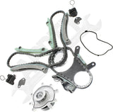 APDTY 172534 Timing Chain Kit SOHC 3.7L/4.7L Engine 2-pc Kit w/ Water Pump