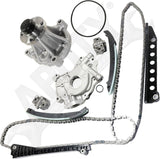 APDTY 172564 Timing Chain Kit 3-pc Kit with Oil Pump and Water Pump