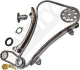 APDTY 172590 Timing Chain Kit 2-pc Kit DOHC 4 Cyl 2.0L/2.4L Engine w/ Water Pump