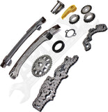 APDTY 172590 Timing Chain Kit 2-pc Kit DOHC 4 Cyl 2.0L/2.4L Engine w/ Water Pump