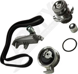 APDTY 172617 Timing Belt Kit 4 Cyl 1.8L Engine with Water Pump