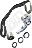 APDTY 172644 Timing Belt Kit 6 Cyl 2.4L with Tensioner Bracket