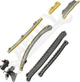 APDTY 172700 Timing Chain Kit 16 Valves DOHC w/o Variable Cam Gear