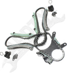 APDTY 172719 Timing Chain Kit without Cam Sprockets JTEC and NGC Design