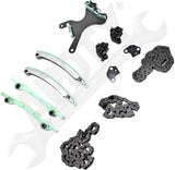APDTY 172719 Timing Chain Kit without Cam Sprockets JTEC and NGC Design