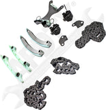 APDTY 172719 Timing Chain Kit without Cam Sprockets JTEC and NGC Design