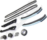 APDTY 172762 Timing Chain Kit Set of 2 with Oil Pump 8 Cyl 5.4L eng.