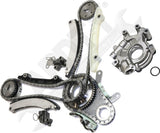 APDTY 172767 Timing Chain Kit 2-pc Kit with Oil Pump