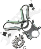 APDTY 172769 Timing Chain Kit 2-pc Kit with Oil Pump