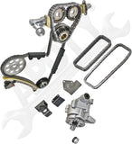 APDTY 172770 Timing Chain Kit 2-pc Kit with Oil Pump