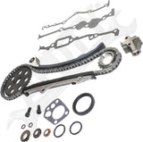APDTY 172773 Timing Chain Kit 2-pc Kit with Water Pump