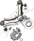 APDTY 172793 Timing Chain Kit Set of 2 with Oil Pump and Timing Chain Kit