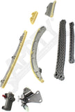 APDTY 172795 Timing Chain Kit DOHC 2.4L Engine 2-pc Kit w/ Water Pump