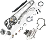 APDTY 172796 Timing Chain Kit DOHC 2.4L Engine 2-pc Kit w/ Water Pump