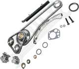 APDTY 172796 Timing Chain Kit DOHC 2.4L Engine 2-pc Kit w/ Water Pump