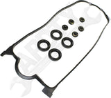 APDTY 172808 Timing Belt Kit 3-pc Kit with Valve Cover Gasket and Water Pump