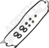 APDTY 172808 Timing Belt Kit 3-pc Kit with Valve Cover Gasket and Water Pump