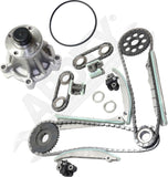 APDTY 172812 Timing Chain Kit 2-pc Kit with Water Pump