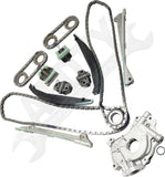APDTY 172813 Timing Chain Kit 2-pc Kit with Oil Pump