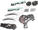 APDTY 172817 Timing Chain Kit 3-pc Kit with Oil Pump and Water Pump