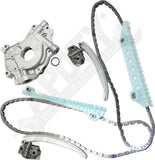 APDTY 172820 Timing Chain Kit Set of 2 with Oil Pump