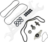 APDTY 172821 Timing Belt Kit 3-pc Kit with Valve Cover Gasket and Water Pump