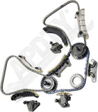 APDTY 172829 Timing Chain Kit 3-pc Kit with Valve Cover Gasket and Water Pump