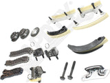 APDTY 172829 Timing Chain Kit 3-pc Kit with Valve Cover Gasket and Water Pump