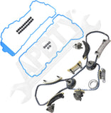 APDTY 172832 Timing Chain Kit 2-pc Kit with Valve Cover Gasket