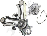 APDTY 172834 Timing Chain Kit SOHC 3.7L Engine 2-pc Kit w/ Water Pump