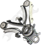 APDTY 172834 Timing Chain Kit SOHC 3.7L Engine 2-pc Kit w/ Water Pump