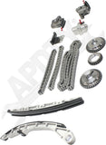 APDTY 172870 Timing Chain Kit 6 Cyl 3.5L 3498cc DOHC 24 Valve VQ35DE Eng.
