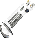 APDTY 172872 Timing Chain Kit 6 Cyl 4.0L 3954cc DOHC 24 Valve VQ40DE Eng.