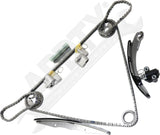 APDTY 172874 Timing Chain Kit 6 Cyl 4.0L DOHC VQ40DE eng.