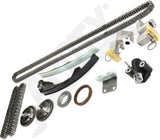 APDTY 172876 Timing Chain Kit with gears 6 Cyl 3.5L DOHC VQ35DE eng. Code