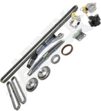 APDTY 172876 Timing Chain Kit with gears 6 Cyl 3.5L DOHC VQ35DE eng. Code
