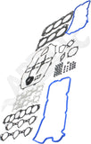 APDTY 172877 Cylinder Head Gasket Set 6 Cyl 3.5L 3498cc DOHC VQ35DE Engine