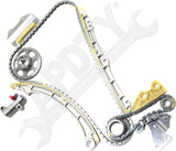 APDTY 172948 Timing Chain Kit w/ Gears 4 Cyl 2.0L K20A3 Engine