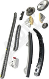 APDTY 172968 Timing Chain Kit 4 Cyl 2.5L DOHC QR25DE Engine
