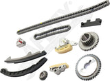 APDTY 172968 Timing Chain Kit 4 Cyl 2.5L DOHC QR25DE Engine