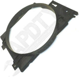 APDTY 173024 Automotive Cooling Fan Shroud; Left Hand Drive; Replaces 52027925AC
