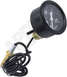 APDTY 173028 Temperature Gauge; 2" Diameter; 100-220 Degrees F; Replaces 640762