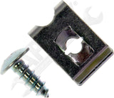 APDTY 173040 Plastic Access Door Cover & Screw For Cabin Air Filter