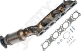 APDTY 173063 Manifold Converter - CARB Compliant
