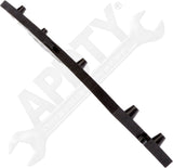 APDTY 173072 Peg Board 16X4 Black - Hard Plastic