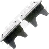 APDTY 173080 Bed Rail Stake Pocket Covers