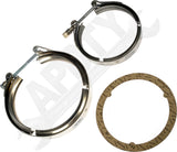 APDTY 173105 Turbocharger Exhaust Elbow Kit