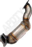 APDTY 173108 Manifold Converter - CARB Compliant