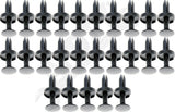 APDTY 173123 Muli-Use Tail Light Radiator Bumper Fender Push-Pin Retainer (25)