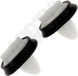 APDTY 173124 Door Trim Panel Retainer With Sealer - Fits 3/8 Inch (9MM) Hole Siz